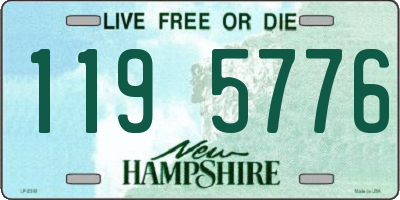 NH license plate 1195776