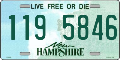 NH license plate 1195846