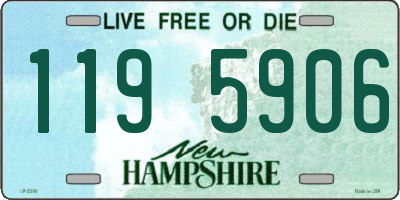 NH license plate 1195906