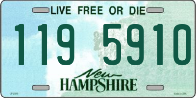 NH license plate 1195910
