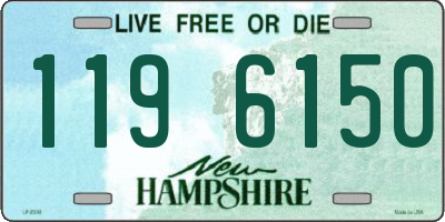 NH license plate 1196150