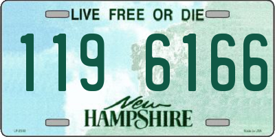 NH license plate 1196166