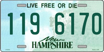 NH license plate 1196170