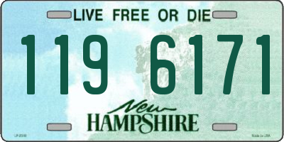 NH license plate 1196171
