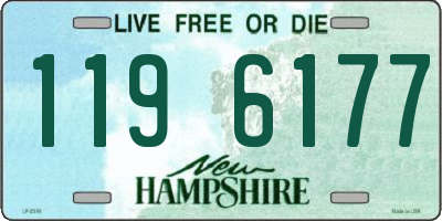 NH license plate 1196177