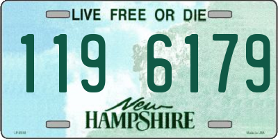 NH license plate 1196179