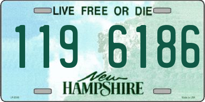 NH license plate 1196186