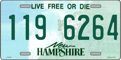 NH license plate 1196264