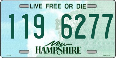 NH license plate 1196277