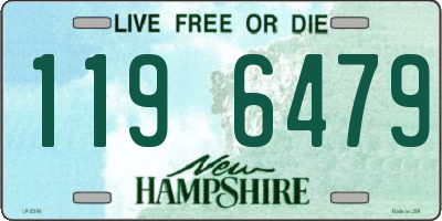 NH license plate 1196479
