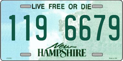 NH license plate 1196679