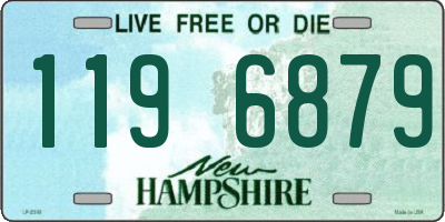 NH license plate 1196879