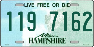 NH license plate 1197162