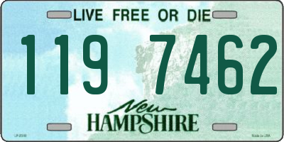 NH license plate 1197462