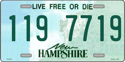 NH license plate 1197719