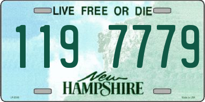 NH license plate 1197779