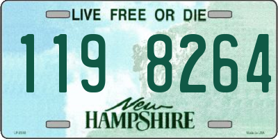 NH license plate 1198264