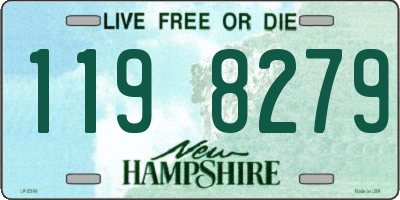 NH license plate 1198279