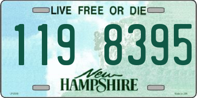 NH license plate 1198395