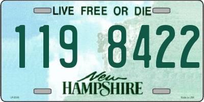 NH license plate 1198422