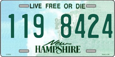 NH license plate 1198424