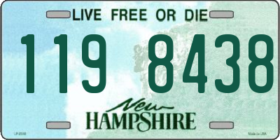 NH license plate 1198438