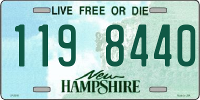 NH license plate 1198440