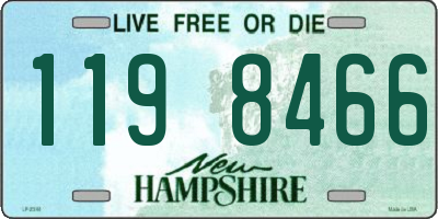 NH license plate 1198466