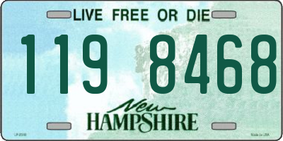 NH license plate 1198468