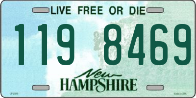 NH license plate 1198469