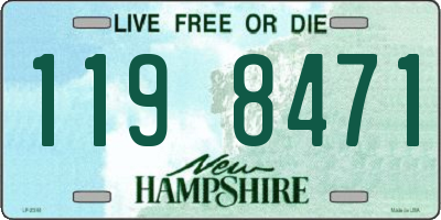 NH license plate 1198471