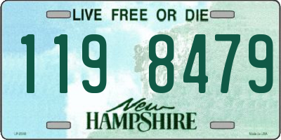 NH license plate 1198479