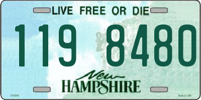 NH license plate 1198480