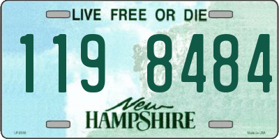 NH license plate 1198484