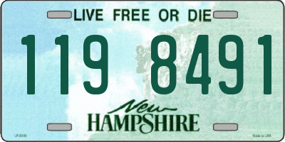 NH license plate 1198491