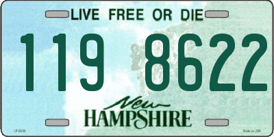 NH license plate 1198622