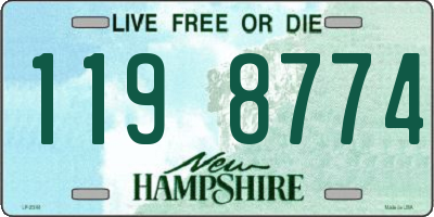 NH license plate 1198774