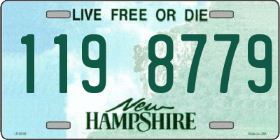 NH license plate 1198779