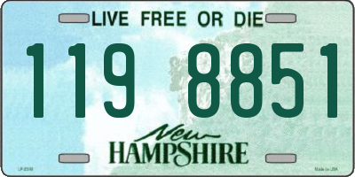 NH license plate 1198851