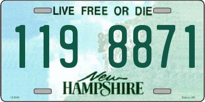 NH license plate 1198871