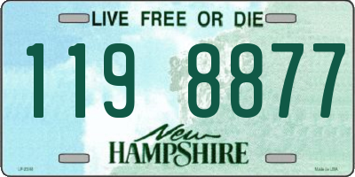 NH license plate 1198877