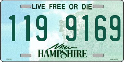 NH license plate 1199169