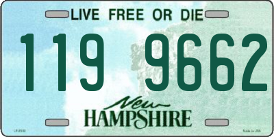 NH license plate 1199662