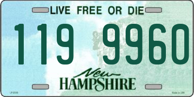 NH license plate 1199960