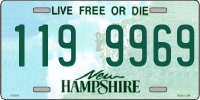NH license plate 1199969