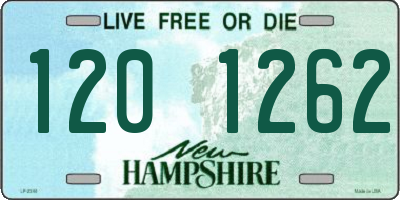 NH license plate 1201262
