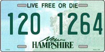 NH license plate 1201264