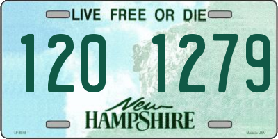 NH license plate 1201279