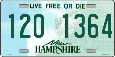 NH license plate 1201364
