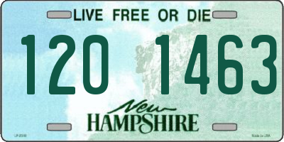 NH license plate 1201463